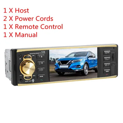D Автомагнитола 1 Din Bluetooth Автомагнитола Coche автомобильный стерео MP5 плеер 4," AUX USB FM радио рулевое колесо контроллер - Color: D