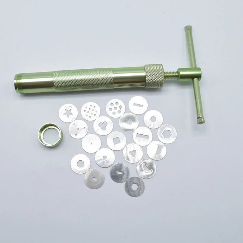 

DIY Craft Pottery Clay Extruder Fondant Cake Slime Pastry Gun Modeling Tool