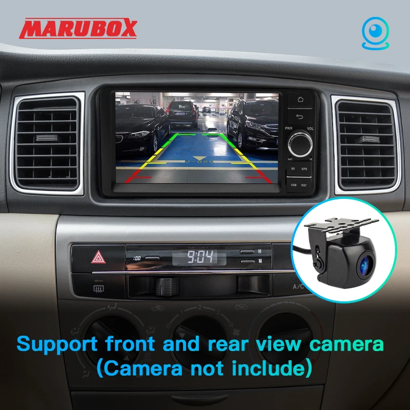 MARUBOX PX6 Универсальная магнитола на андройде 10.0 Автомобильный мультимедийный