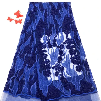 

Purple Lace Fabric High Quality Velvet Materials, African Sequined Lace Fabric, Velvet Net Lace Sequence Lace Fabric RF2720