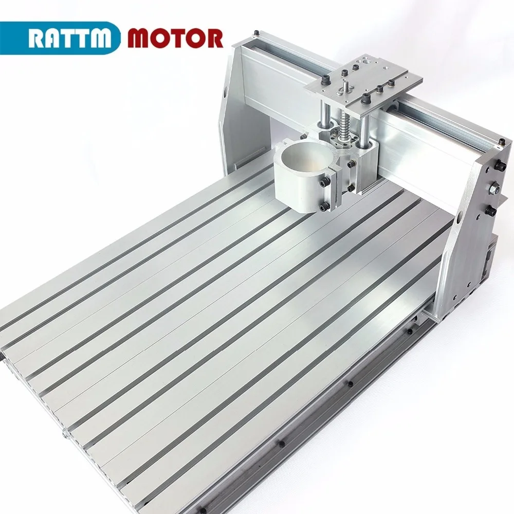 DIY Использовать 3 оси 6040 ЧПУ Маршрутизатор гравер гравировка фрезерный станок рамка Комплект шариковый винт и 80 мм алюминиевый шпиндель мот... DIY Использовать 3 оси 6040 ЧПУ Маршрутизатор гравер гравировка фрезерный станок рамка Комплект шариковый винт и 80 мм алюминиевый шпиндель мот...