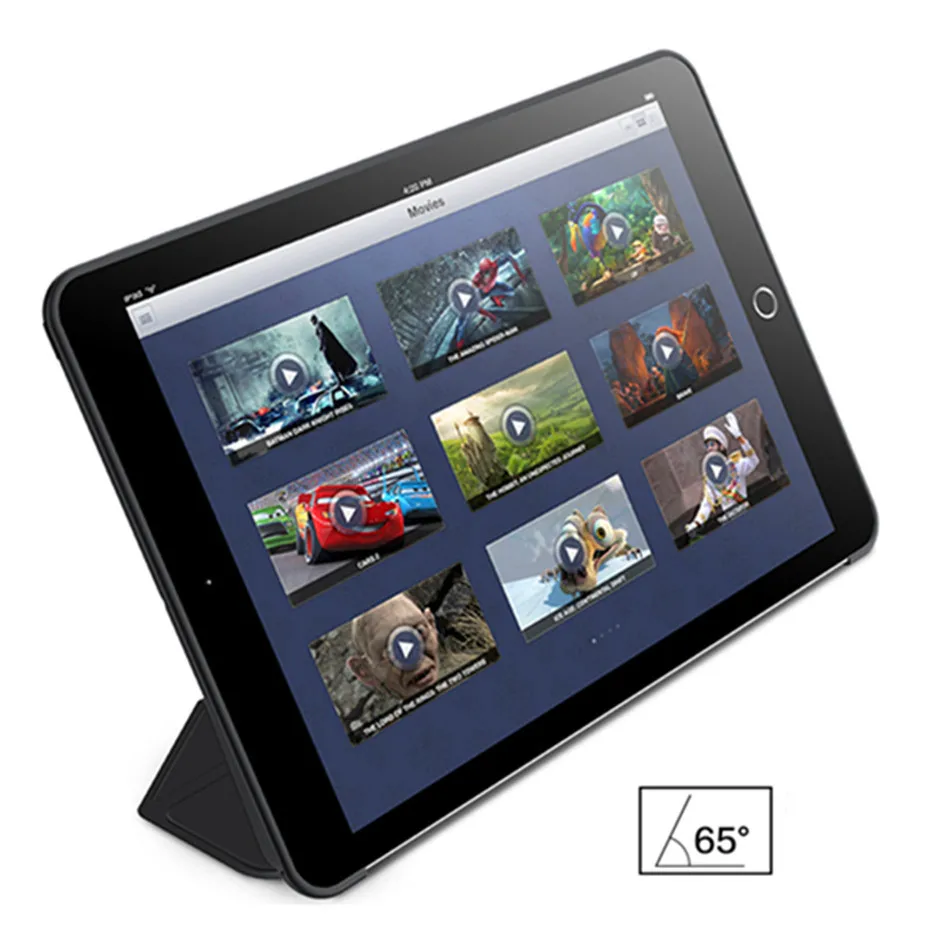 Чехол для iPad 10,2 7-го поколения, чехол, ультра тонкий легкий трехслойный смарт-чехол для iPad 10,2 дюймов, Чехол+ пленка+ стилус