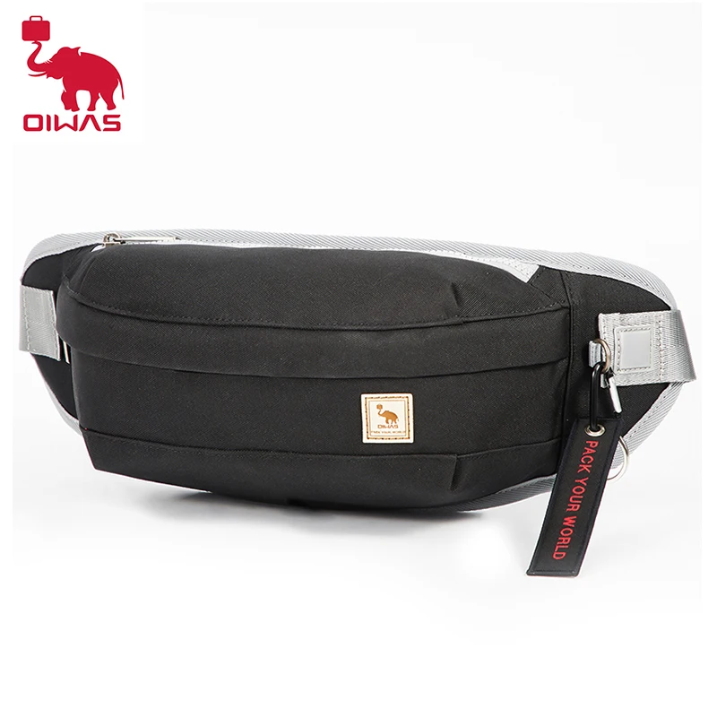 

Oiwas Fanny Pack Waterproof Sling Belt Chest Bag Men Purse Teenager's Travel Wallet Male Waist Bags Cigarette Case for Phone