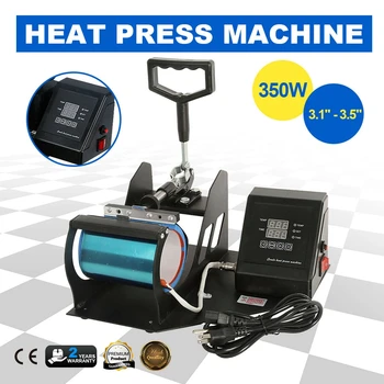 

Heat Press Transfer Sublimation Machine Dual Digital for Cup Coffee Mug 11oz Easy Use