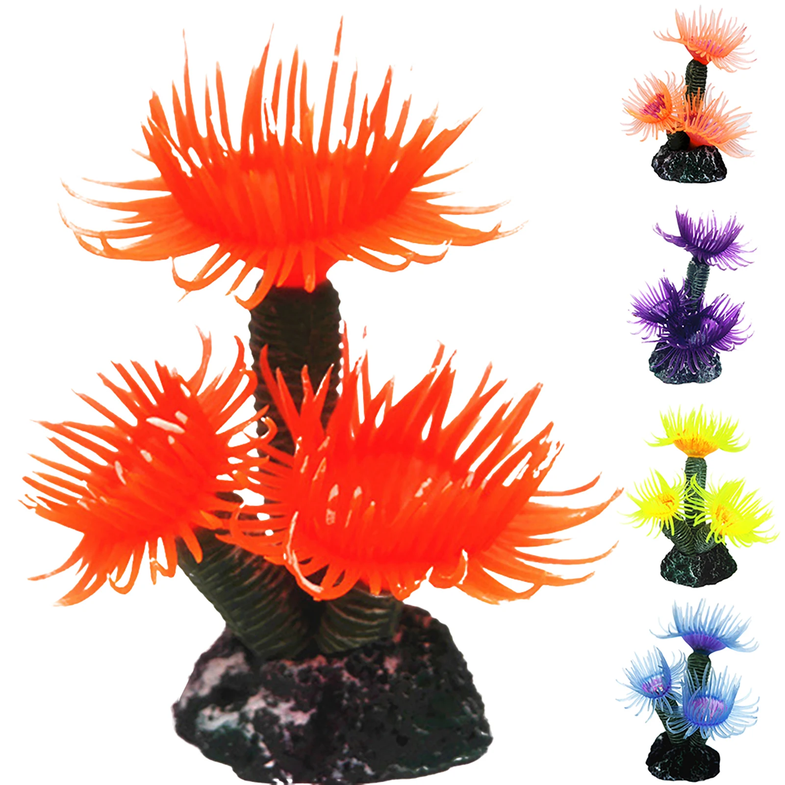 Artificial Coral Fish Tank Artificial Coral Simulation Decoration Aquarium Landscape Plants Water Grass Ornament Aquarius artificial plants fish tank ornaments fish tank decorations aquarium ornaments artificial aquarium plants mini landscape ornaments