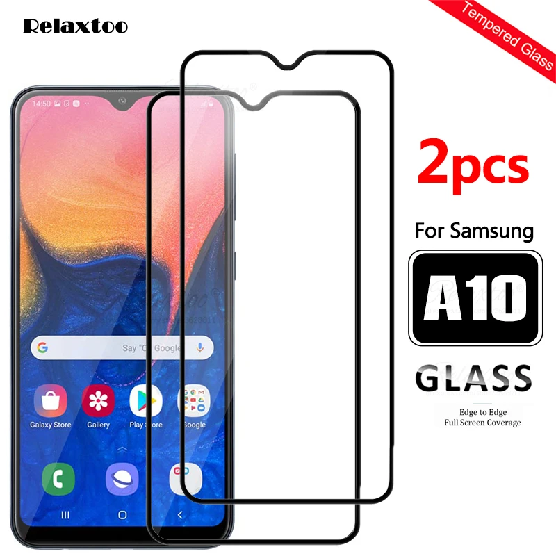 Закаленное стекло 2 шт. для samsung galaxy a10 защитное на samsun a 10 a105 защита экрана