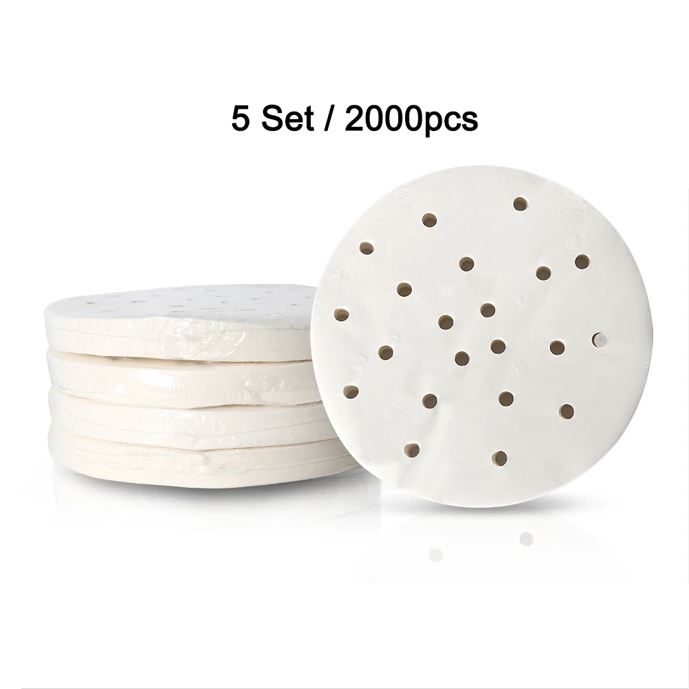 ITOP 150mm Oil Absorbing Paper 400pcs/Set Suitable For 150mm Hamburger Press Machine Food Grade Material Burger Patty Paper