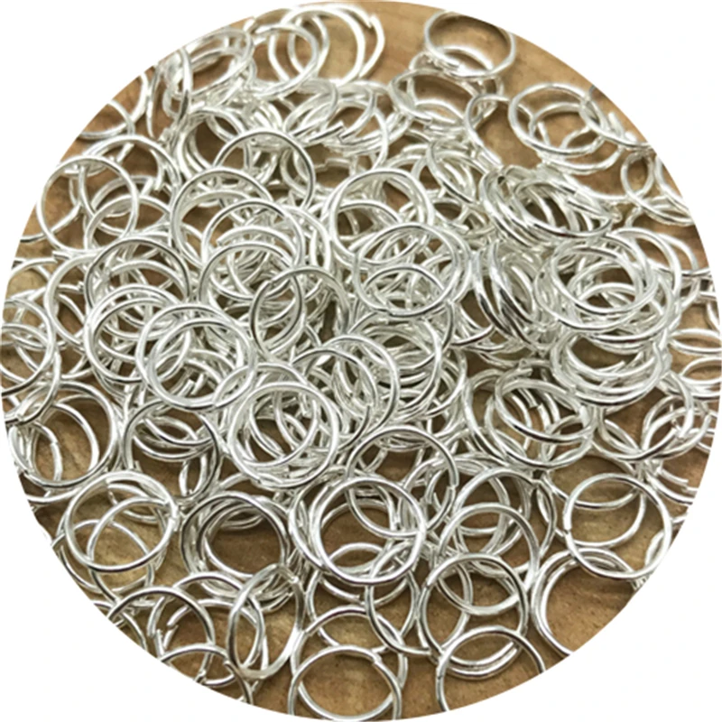 Metal Open Jump Rings Split Rings Connectors For Jewelry Making DIY Findings Supplies 4/6/8/10mm