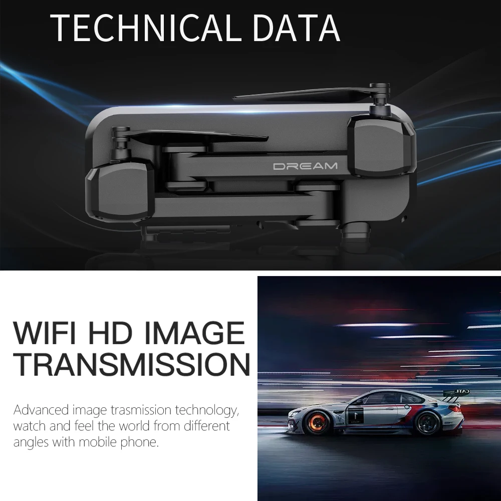 GOOLRC SG706 Радиоуправляемый Дрон с двойной камерой Дрон 4K 1080P 50X зум оптический поток позиционирования высота удержания складной Радиоуправляемый квадрокоптер игрушка