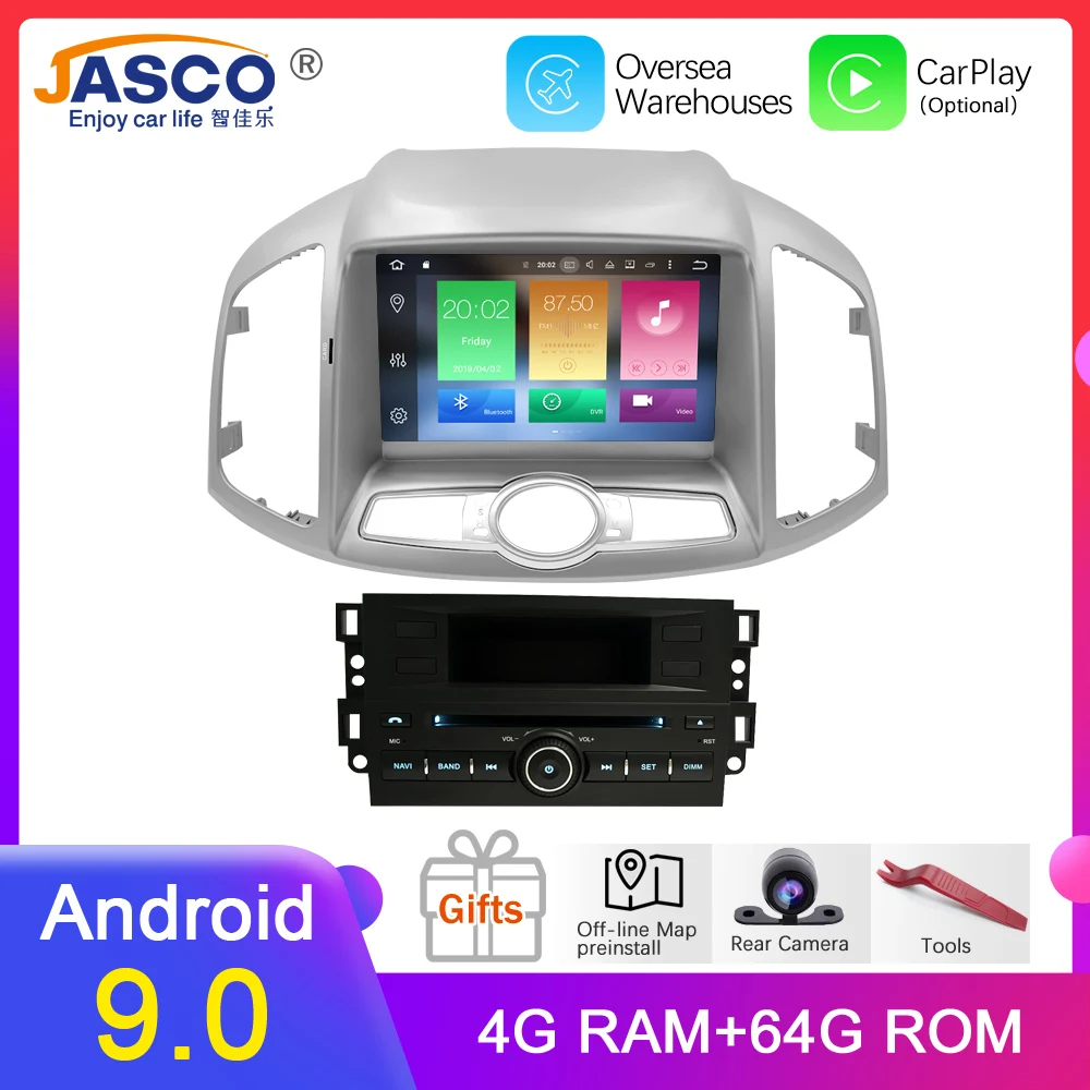 4G ram Android 9,0 автомобильный DVD стерео для Chevrolet Captiva Epica 2012 2013 авто радио gps навигация Мультимедиа Аудио