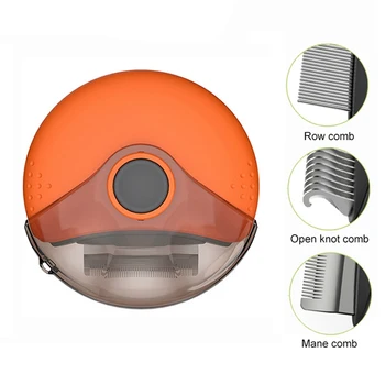 

Pet Multifunction Stainless Steel Deshedding Comb Pet Dog Hair Grooming Portable Brush
