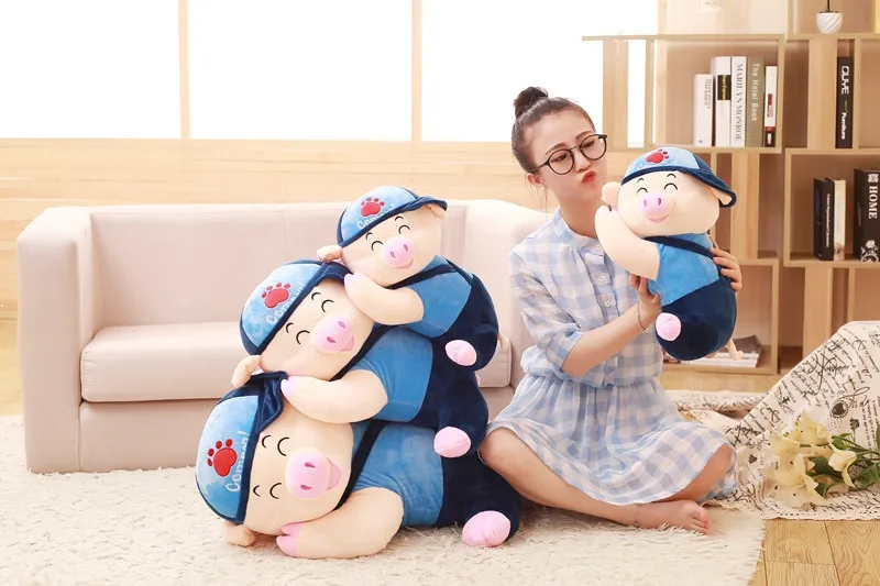 Милые пары Tiancai плюшевая свинка mcdull игрушки мужская игрушка-поросенок год деятельности подарок настраиваемый