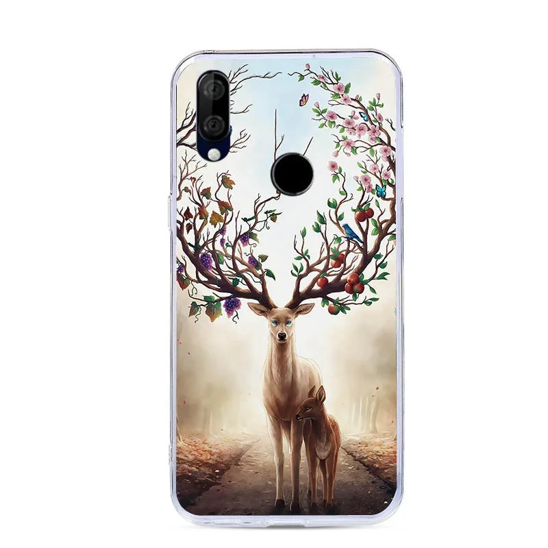 CALROVTE чехол для BQ 6040L Wolf Silicon TPU чехол для BQ-6040L Magic Cat Animal Shell сумка корпус чехол для телефона для BQ 6040 L - Цвет: 47