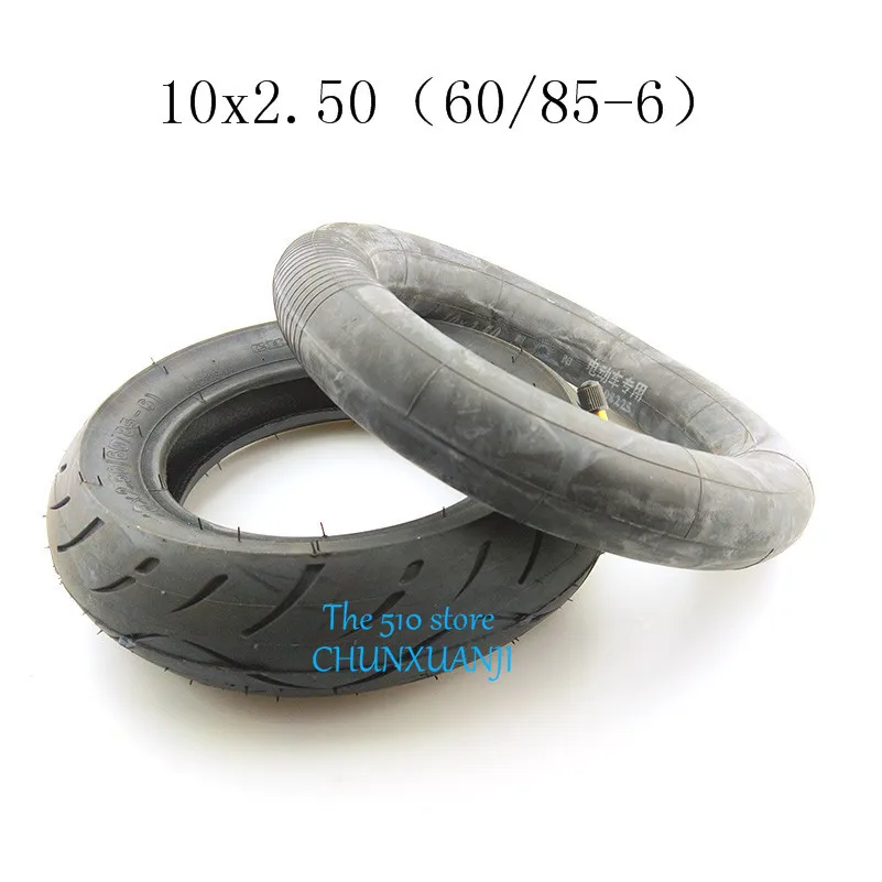 Носимые 10x2,50(60/85-6) 10x2,50 колеса электрический скутер балансировочный Ховерборд саморегулирующийся баланс шины 10 дюймов внутренняя камера колеса