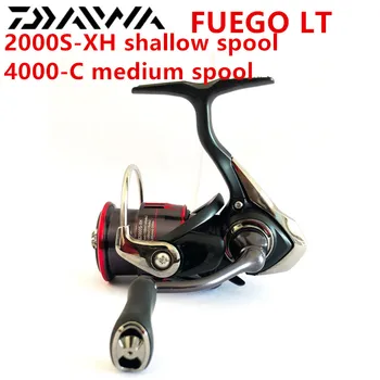 

original Daiwa Fuego LT 2000 S-XH Shallow Spool 6.2:1 FUEGO 4000-C medium spool gear ratio 5.2:1 spinning fishing reel