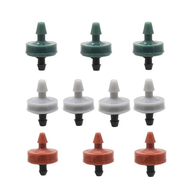 20Pcs 2L 4L 8L Steady Flow Dripper Automatic Pressure Compensation Regulataion In Dripper Garden Agriculture Drip Fittings