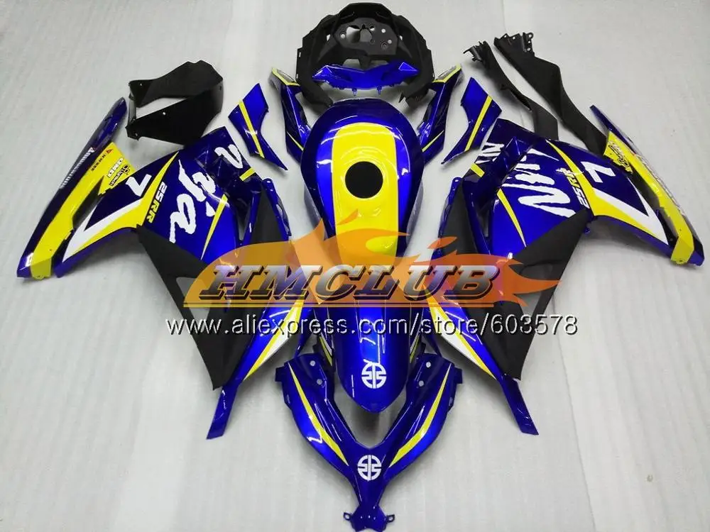 Инъекции для KAWASAKI NINJA ZX3R ZX 300R 13, 14, 15, 16 лет 25CL. 77 EX300 ZX-3R ZX300R 2013 винно-красный обтекатель - Цвет: No. 16