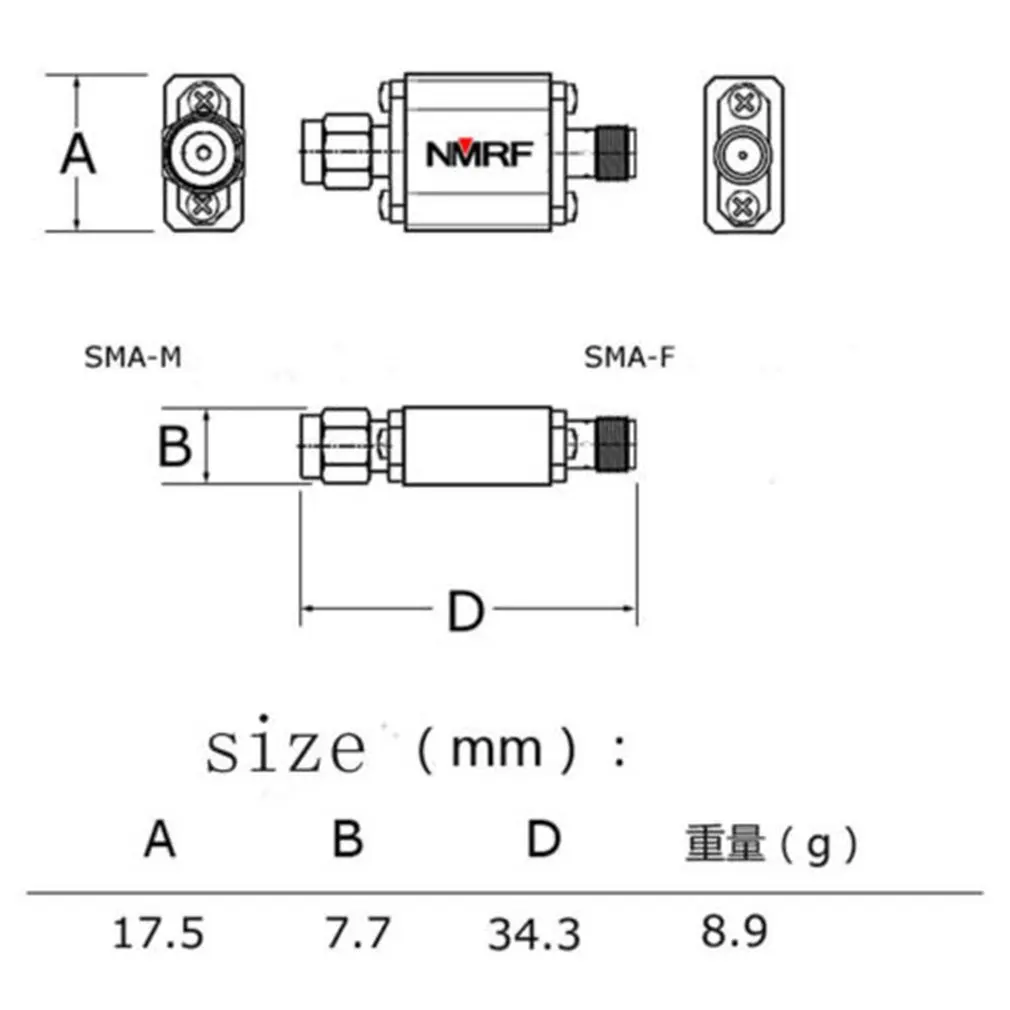 1 шт. 2,4 г 2450 МГц бандпасный фильтр Wifi Zigbee антипомех специальный