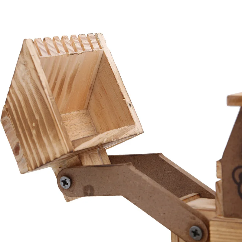 Творческий DIY 3D деревянный автомобиль Navvy игра-головоломка для детей натуральный цвет игрушка модель строительные наборы Развивающие хобби подарок