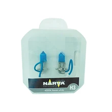 NARVA H3 12V- 55W(PK22s)(белый свет) RPW(п.уп 2шт) 48602(пу.2
