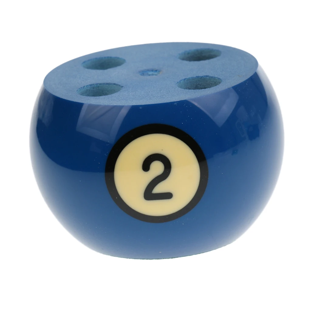 High Quality Resin Billiard Ball Pen Holder Pen Rack Office Supply - Send by Random