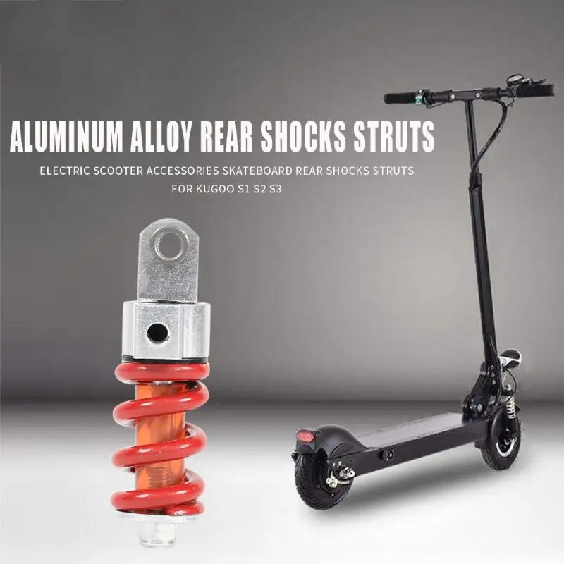 Electric Scooter Aluminum Alloy Rear Shocks Struts Struts Spare Parts And Accessories fits for Kugoo S1 S2 S3 Skateboard