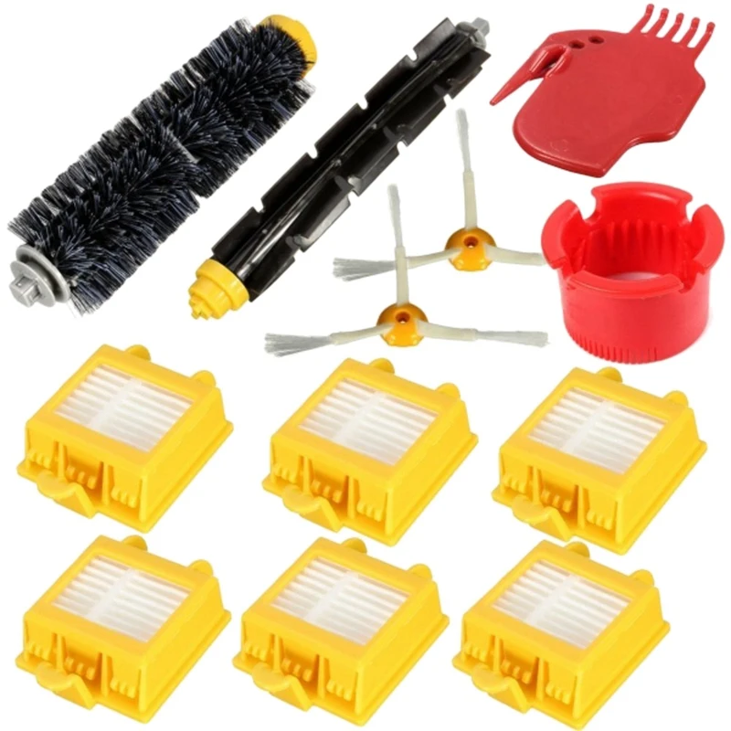 

Replacement Vacuum Cleaner Accessories Parts For Irobot Roomba 700 760 770 780 790 Robotic Vacuum Cleaner 12Pcs