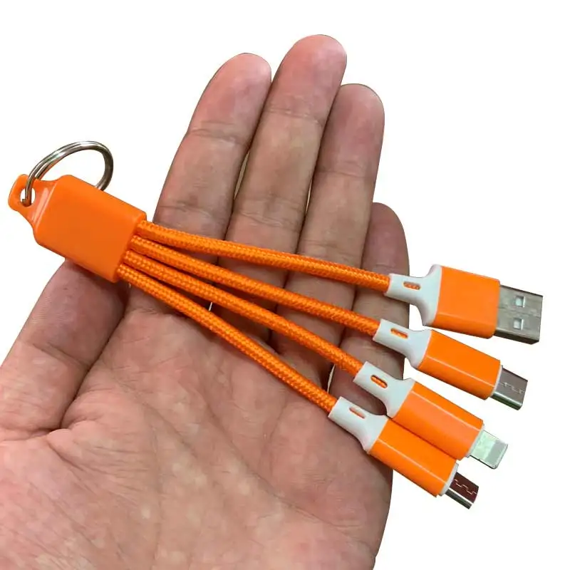 Короткий usb кабель для зарядного устройства для samsung s10 брелок быстрый зарядный кабель для передачи данных для huawei mate20 p20 p30 micro usb-кабель с портом типа c для xiaomi