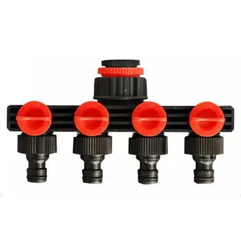 

Hose Splitters Drip Garden Irrigation 4-Way Water Garden Hose Connector Fittings Faucet Shunt Water Home Garden