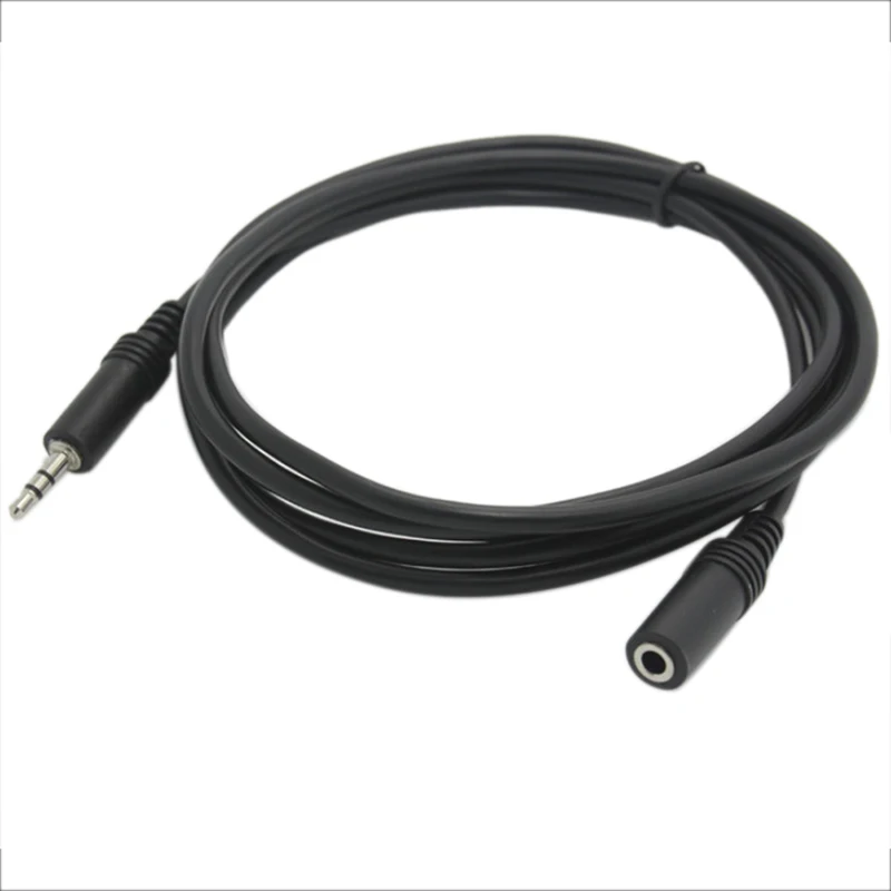 

1.3m Extendable Earphone Cable 3.5mm Stereo Male To Female Extension Audio Cable Cord Audio Extension Cable