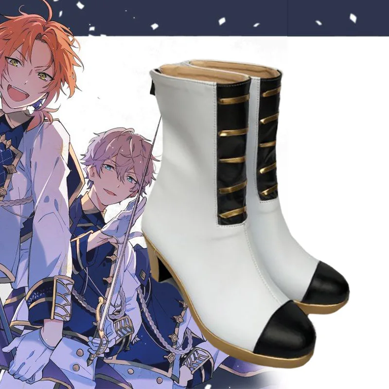

Ensemble Stars Knights Cosplay Shoes Boots For Halloween Christmas Carnival Professional Handmade Perfect Custom for You