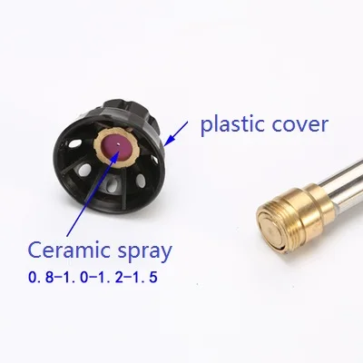 Nuonuowell Öntöző Spray-Pisztoly Mezőgazdaság Mezőgazdaság-Orientált Nagynyomású Permetezőgép Airbrush Kidobható Ködpermetező Fúvóka - Image 6