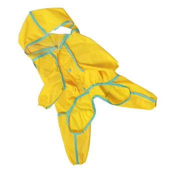 

1 Pc Dog Raincoats Rain Poncho Jacket Pet Raincoat for Dogs (Yellow)