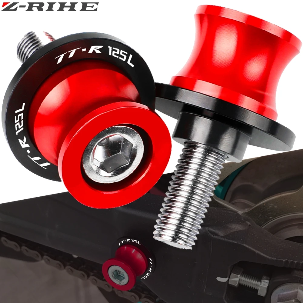 

For yamaha TTR125L TTR 125L TTR125 TTR 125 L 2000-2017 Motorcycle Swingarm Spools Stand Screws CNC Aluminum Accessories TTR125L