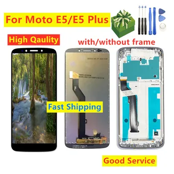 

Full Assembly For Motorola MOTO E5 XT1944 LCD Display Touch Screen Digitizer With Frame For Moto E5 Plus XT1924 LCD Screen