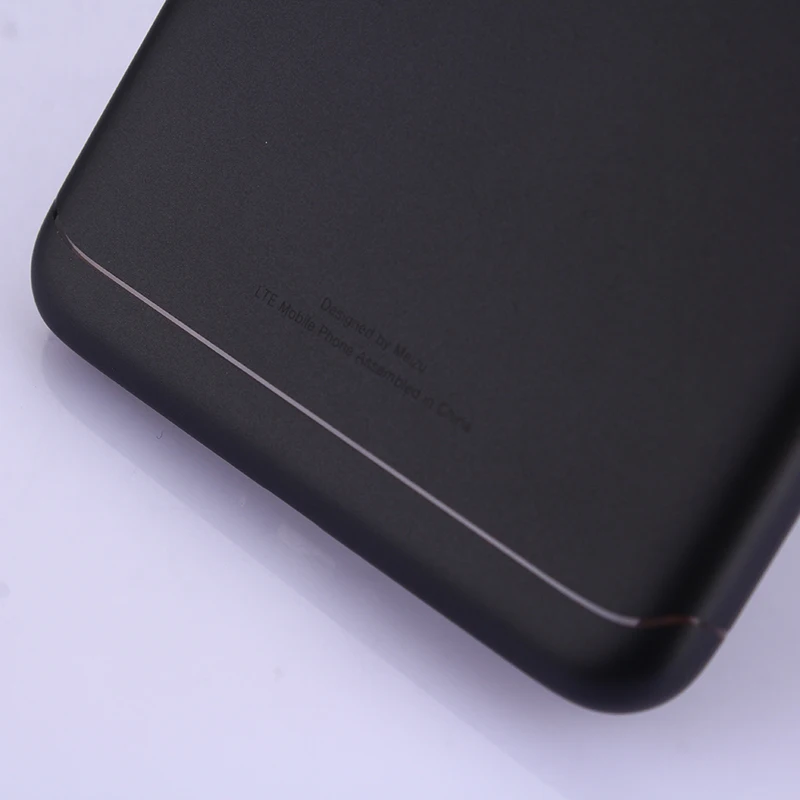 M6 корпус для Meizu M6, 5,2 дюйма, Пластиковая Задняя Крышка, запасные части для объектива камеры