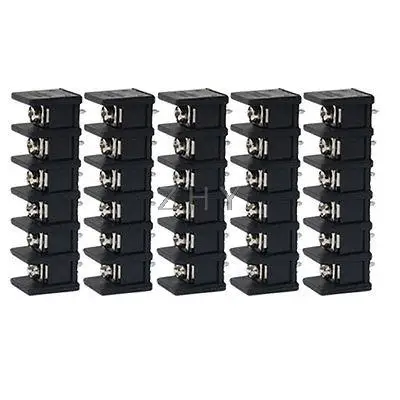 

5 Pcs 6P 8.5mm Pitch Screw Terminal Block Connector 300V 20A