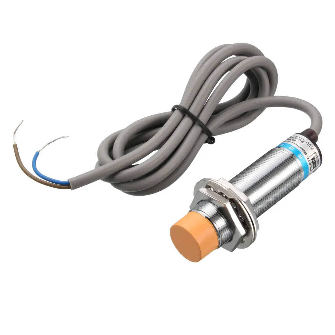 

uxcell 8mm Inductive Proximity Sensor Switch Detector NO AC 90-250V 400mA 2-wire Cylinder Type LJ18A3-8-J/EZ