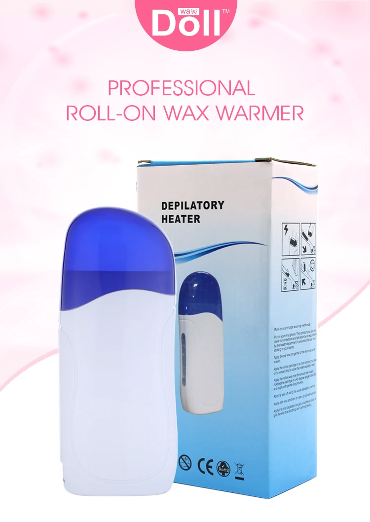 Blue New Hair Removal Portable Wax Warmer Paraffin Depilatory Wax Heater Roller Wax Heater