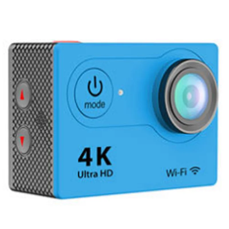 ABHU-H9 камера с возможностью съемки видео 4K водонепроницаемый широкоугольный объектив высокого разрешения с наружная антенна автомобильный видеорегистратор - Цвет: Blue