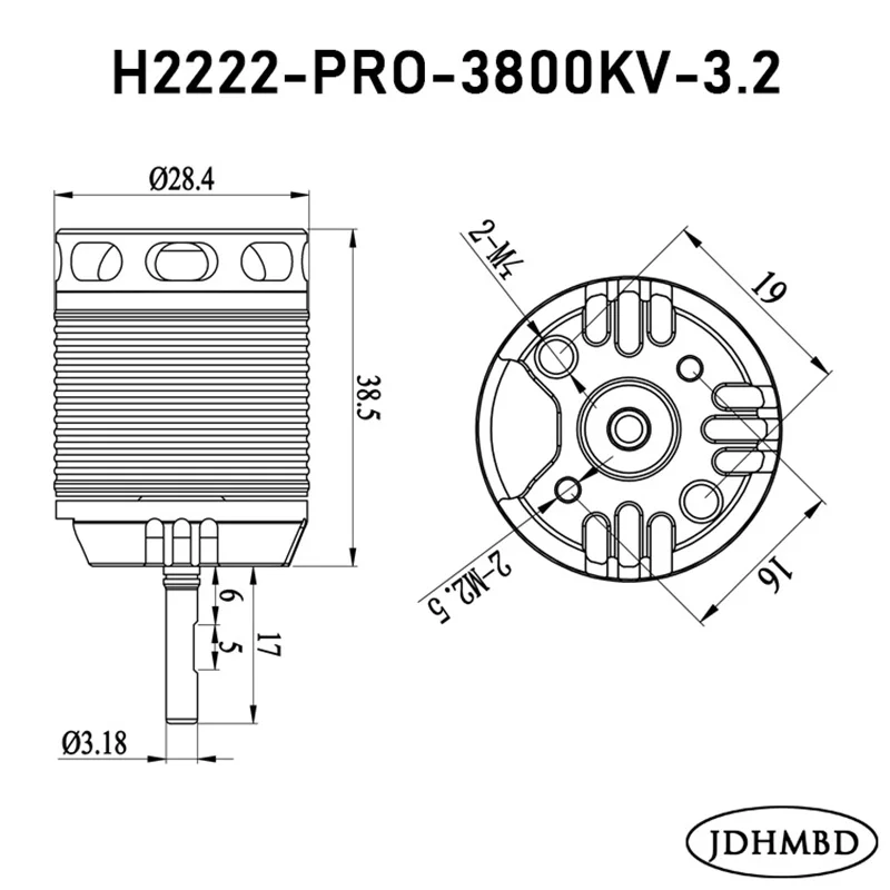 L, 3800KV-2222, 3.2mm, ALIGN Trex 450, AZLRC TOT 450, 3S