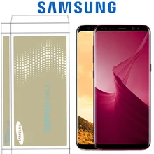 Супер AMOLED S8 ЖК-дисплей с рамкой для SAMSUNG Galaxy S8 G950 G950F дисплей S8 Plus G955 G955F сенсорный экран дигитайзер