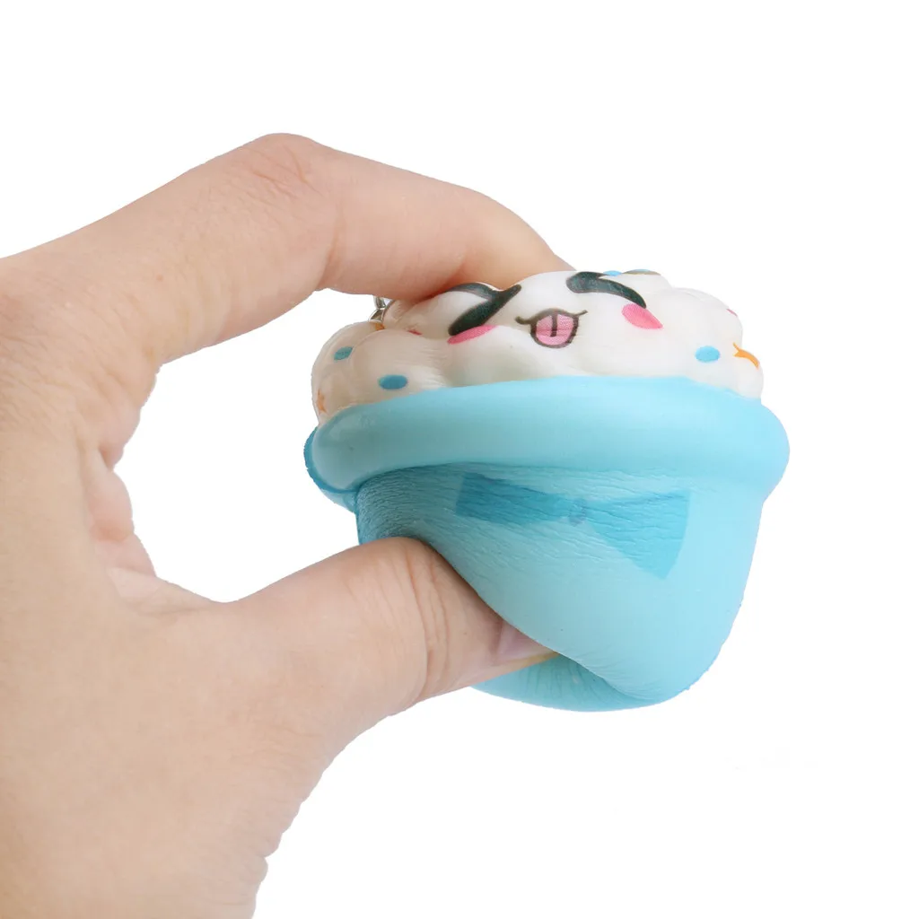 Мода Squishies Kawaii Мороженое медленно поднимающийся крем душистый брелок снятие стресса игрушки Смешные гаджеты антистрессовые игрушки#40