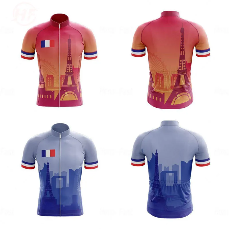 Новинка 2020 командная велосипедная одежда Go Pro France для горных велосипедов форма