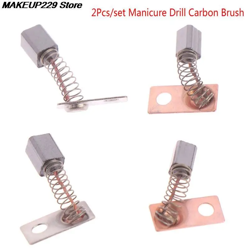 2Pcs/set Carbon Brush Strong 210 102L 105L 90 204 Handle All Universal Manicure Drill Accessory | Красота и здоровье