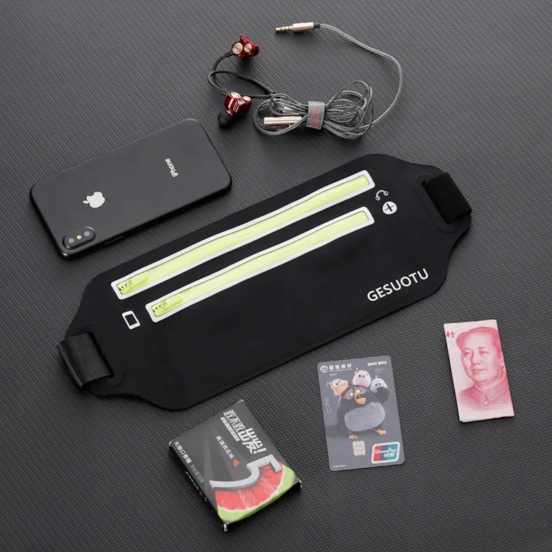 

Sports Waist Pack Running Mobile Phone Bag Men And Women Multi-functional Outdoor Equipment Waterproof Hidden New Style Mini Sma