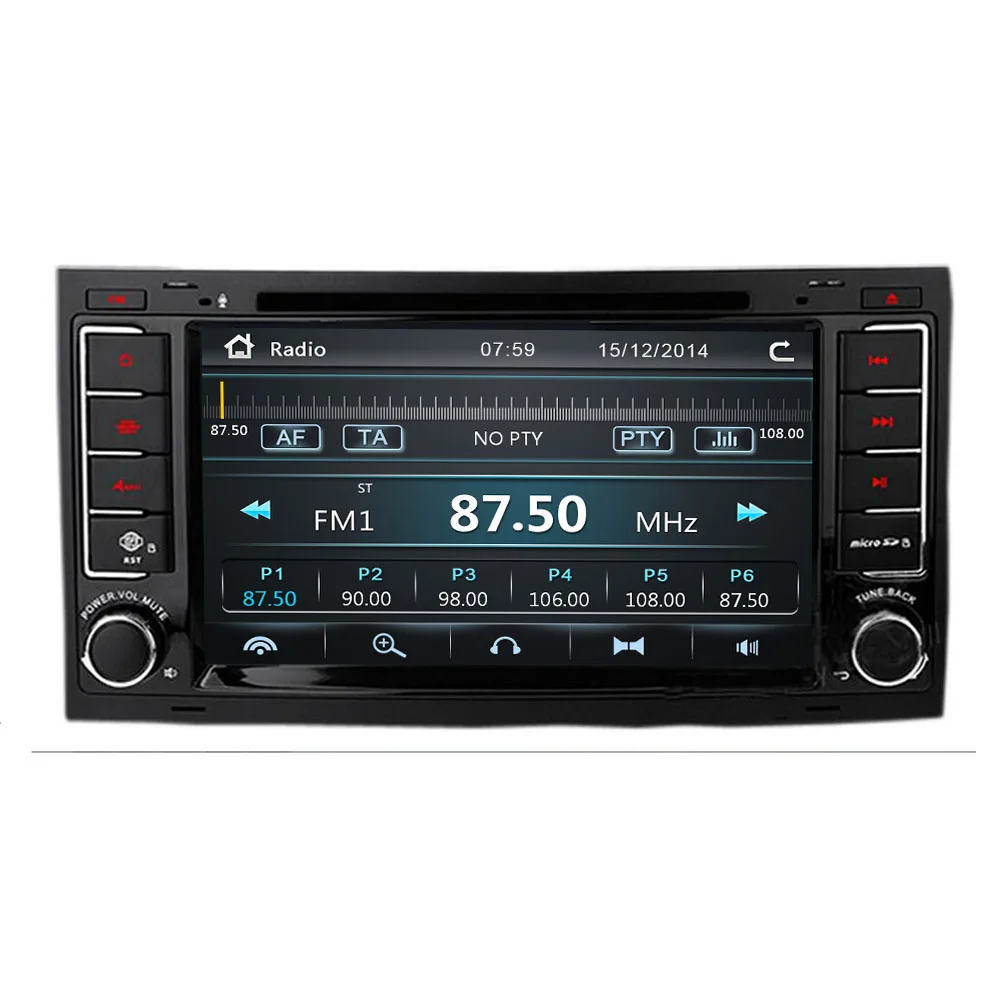 Clearance 2 din 7 inch Car DVD VW Touareg Multivan (2002-2010) GPS 3G Bluetooth Radio RDS USB Steering wheel Canbus Free 8G MAP Camera 2