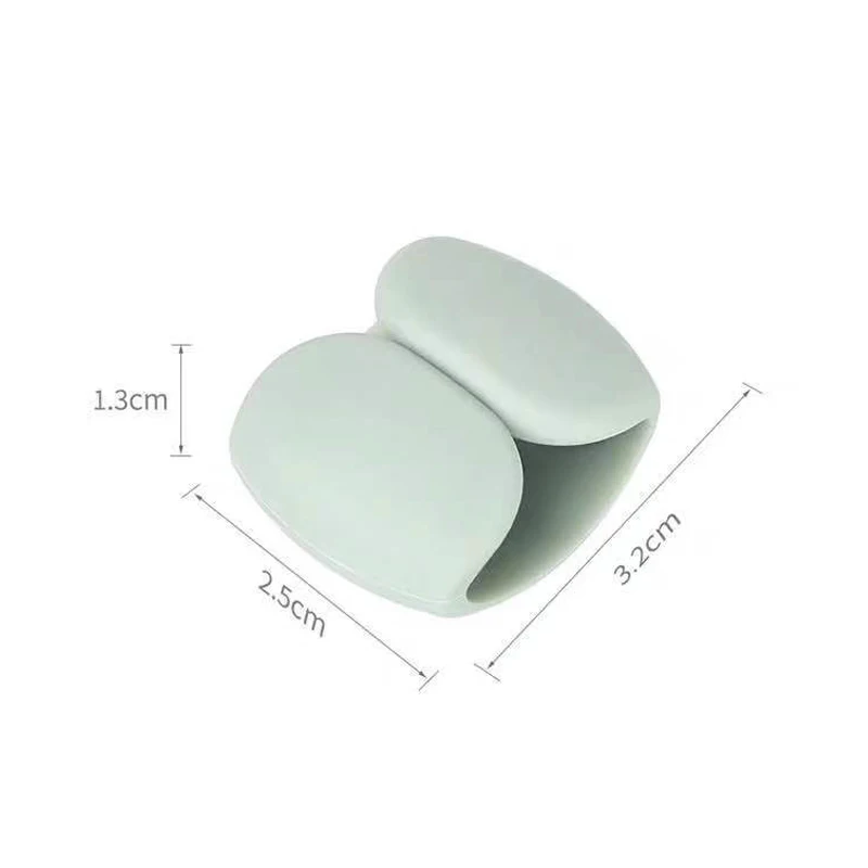 New 4 PCS Data line Organizer USB Cable Holder Portable Office Accessories Wires Storage Boxes Desktop Table Wire Holder
