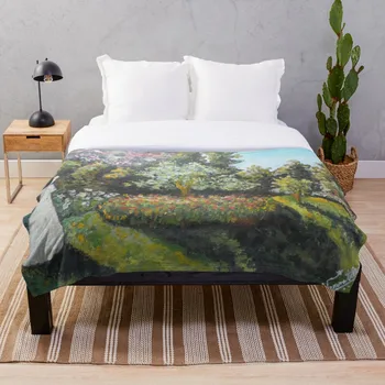 

Soft Blanket for Bed Sherpa Flannel Fleece Blanket Home Travel Sofa Soft Throw Blanket Lady In The Garden