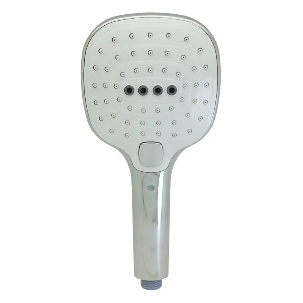 

7 Color Changing Led Handheld Glowing Shower Head Automatic Single Round Rainfall Water Saving Nozzle Bathroom Accessory